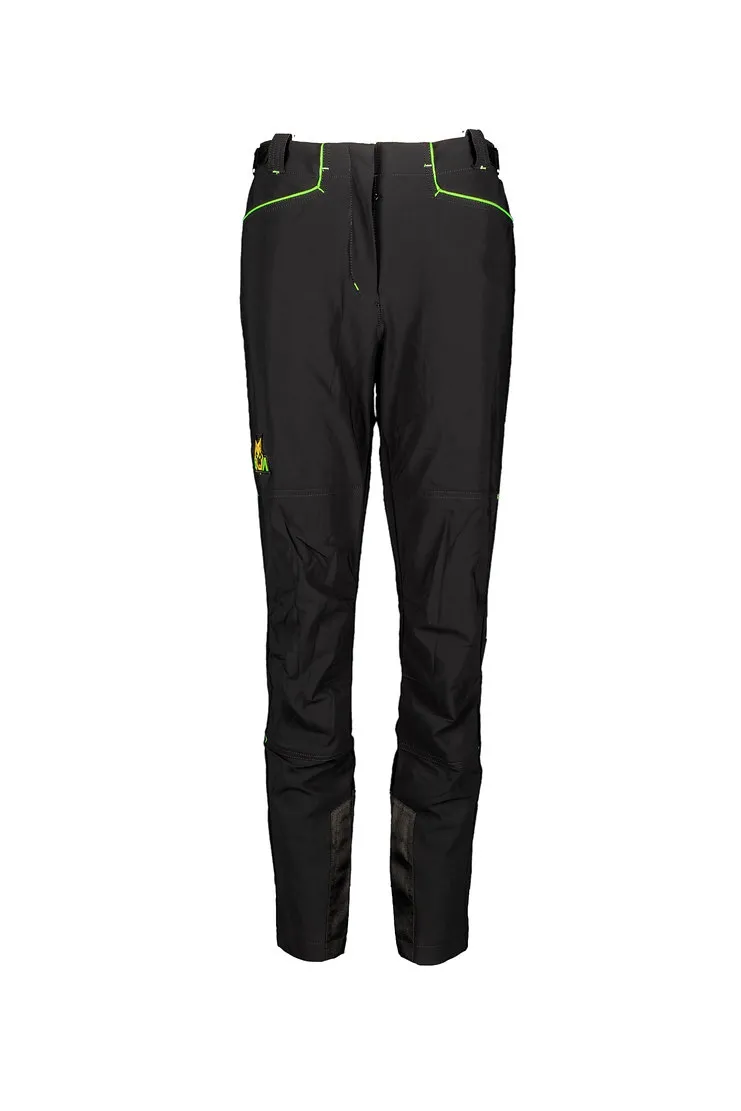 pantalone nero da donna invernale per addestramento cinofilo