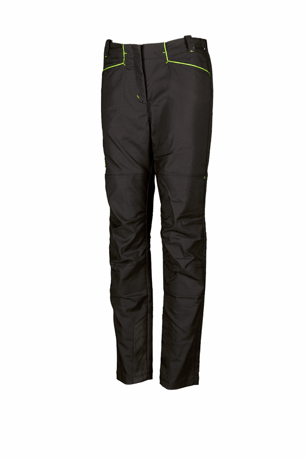pantalone nero da donna estivo per addestratrice cinofila